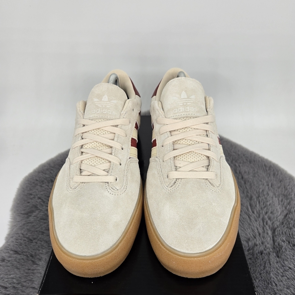 adidas Matchbreak Super Wonder White Preloved Ruby Gum Men's Shoes Size 12 New - Picture 2 of 8